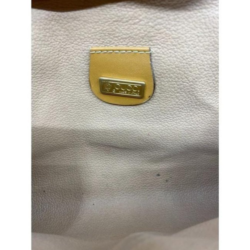 GUCCI Vintage Flap Coated Canvas Crossbody Bag - Picture 7 of 12